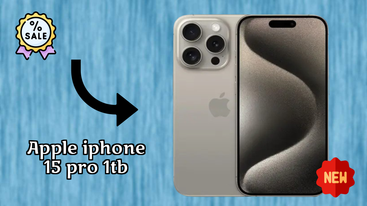 Apple IPhone 15 Pro 1TB Display Size: 6.1 Inches (15.49 Cm) Screen Quality