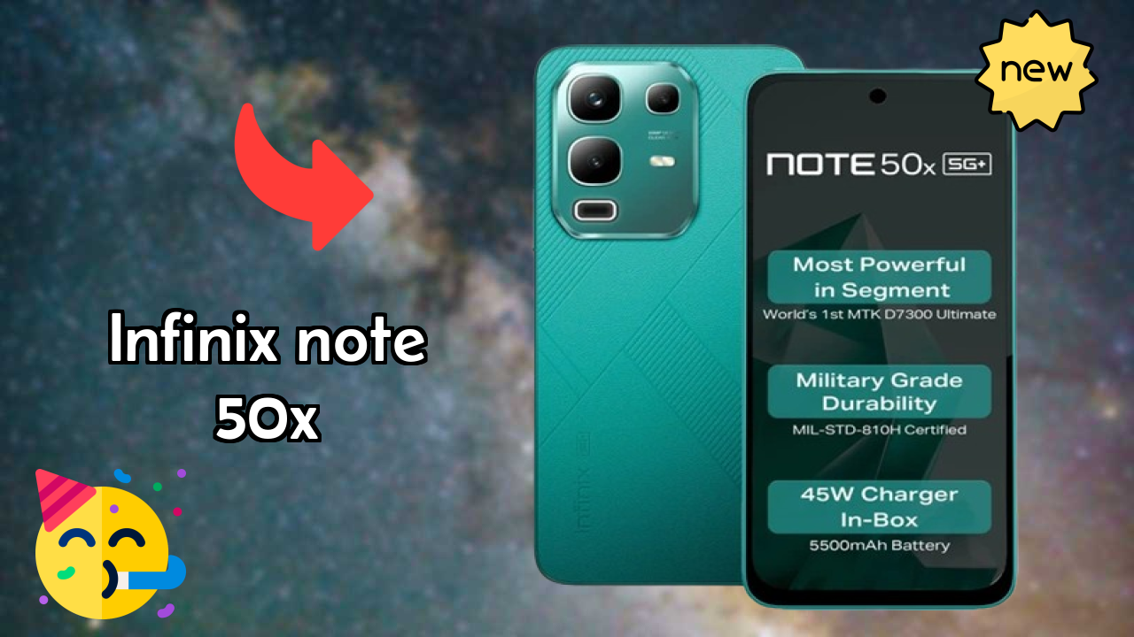 Infinix Note 50X at ₹11,499 - Everything About It