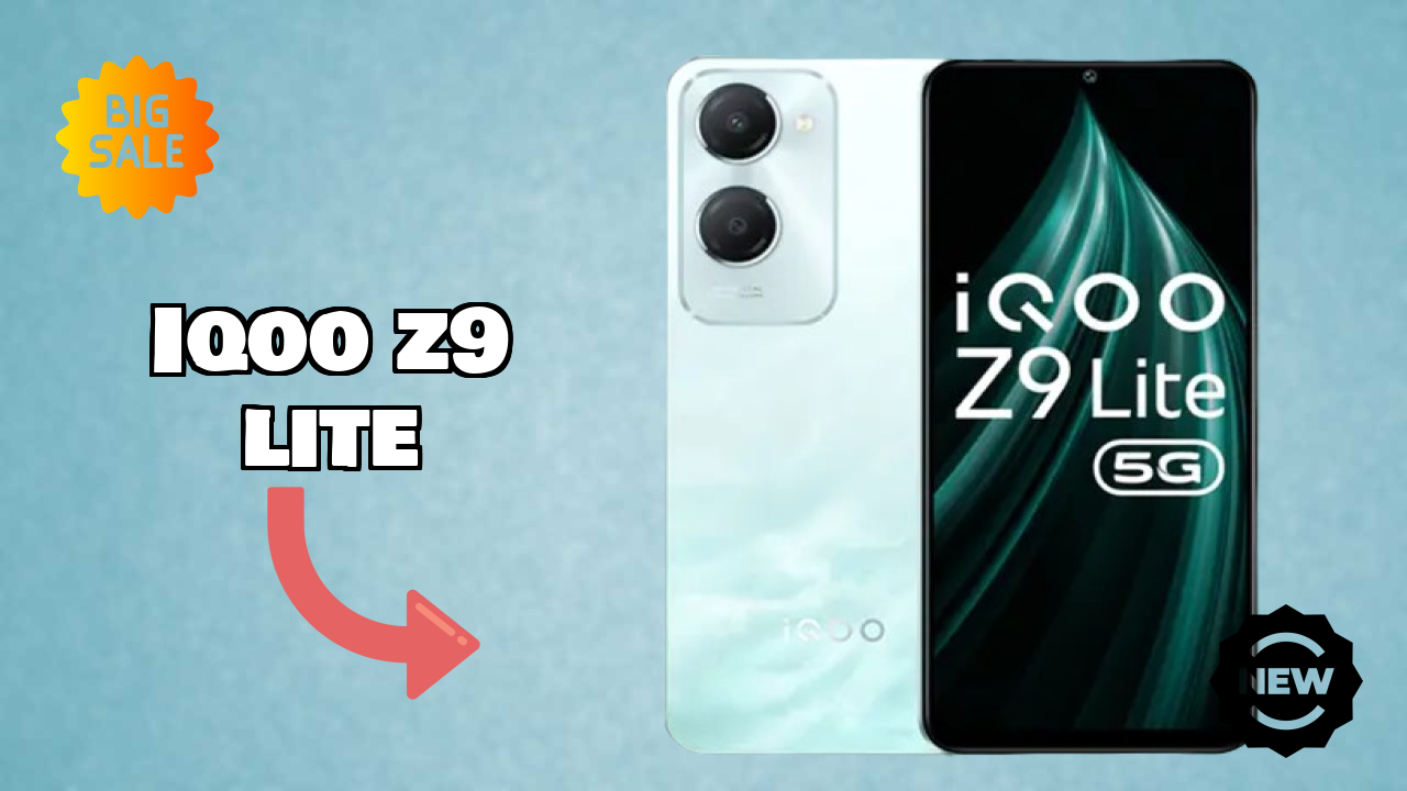 IQOO Fans: IQOO Z9 Lite Now Available at Just ₹13,990