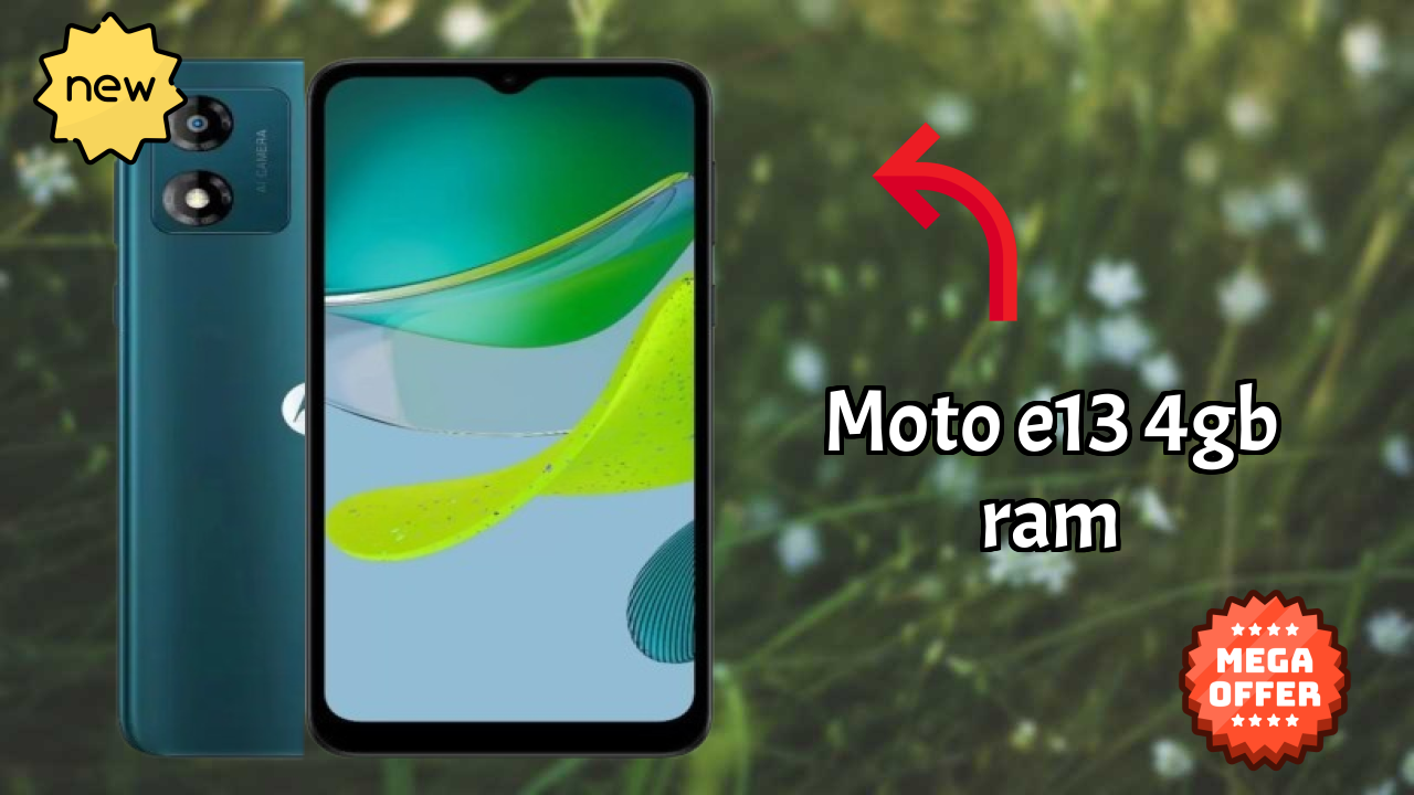 Moto E13 4GB RAM Performance: 4 GB RAM Gaming Tested