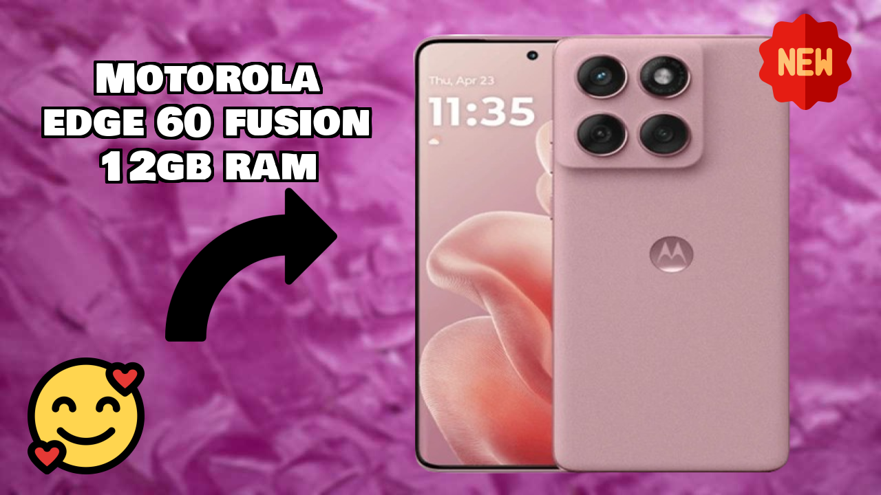 Motorola Edge 60 Fusion 12GB RAM Display Size: 6.67 Inches (16.94 Cm) Screen Test