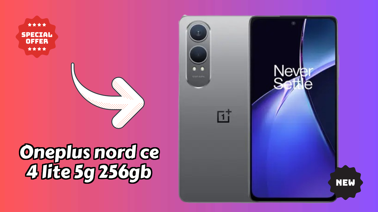 OnePlus Nord CE 4 Lite 5G 256GB Display Technology: AMOLED Explained