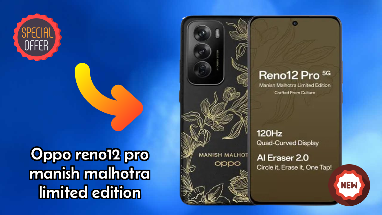 OPPO Reno12 Pro Manish Malhotra Limited Edition RAM Review: 12 GB RAM Multitasking Check