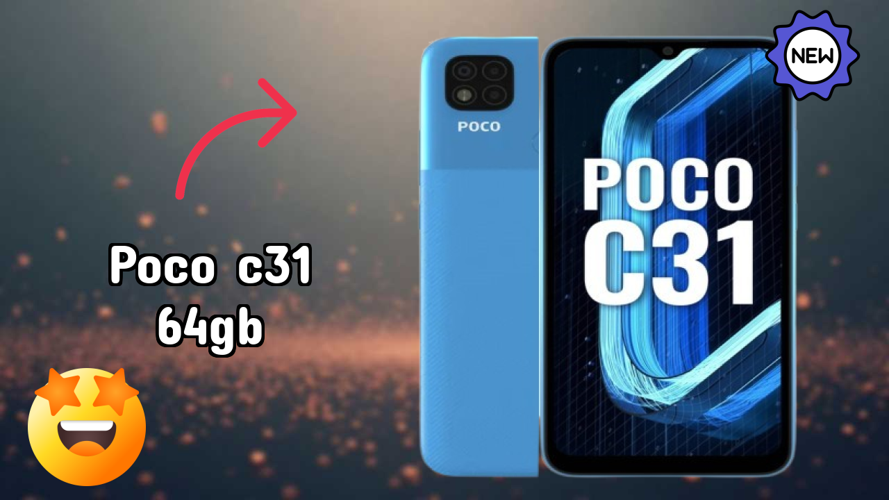 Poco Fans Alert: POCO C31 64GB Massive Price Drop to ₹6,980