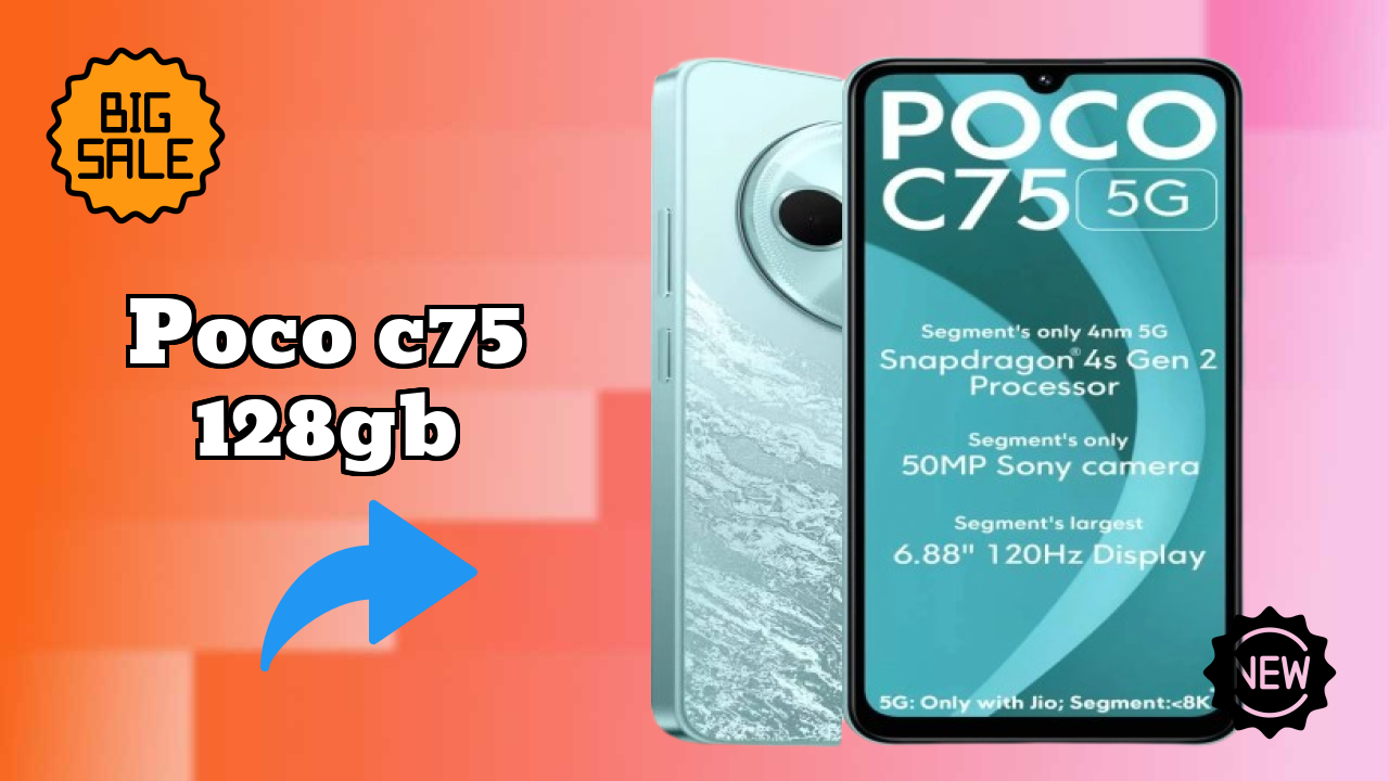 POCO C75 128GB Camera Review: 50 MP Rear Camera Low Light