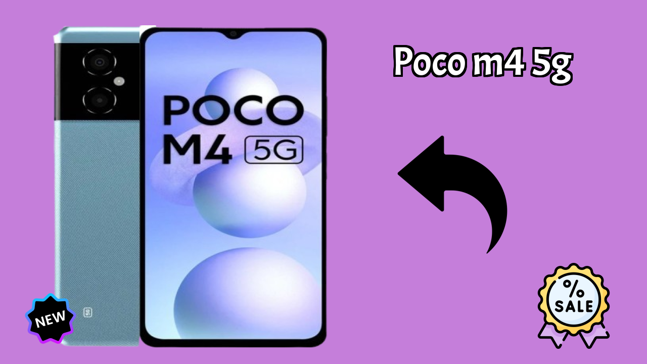 POCO M4 5G RAM Performance: 4 GB RAM Multitasking