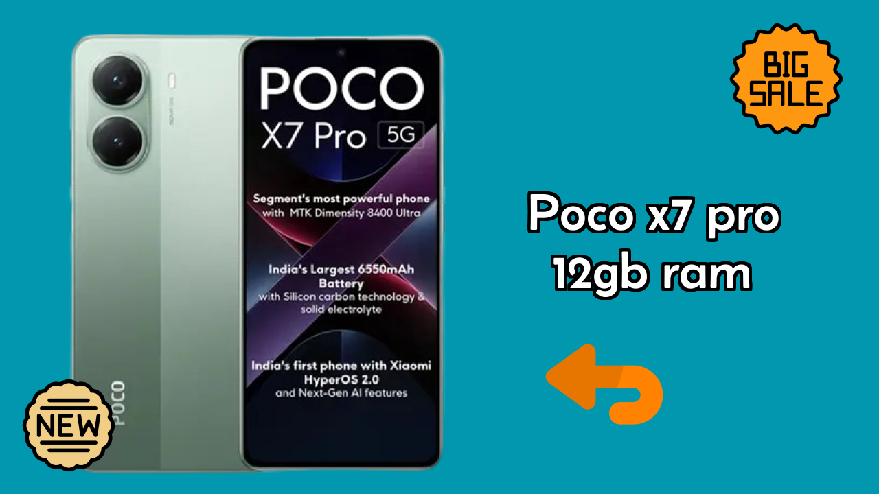 POCO X7 Pro 12GB RAM Display Quality: AMOLED Explained