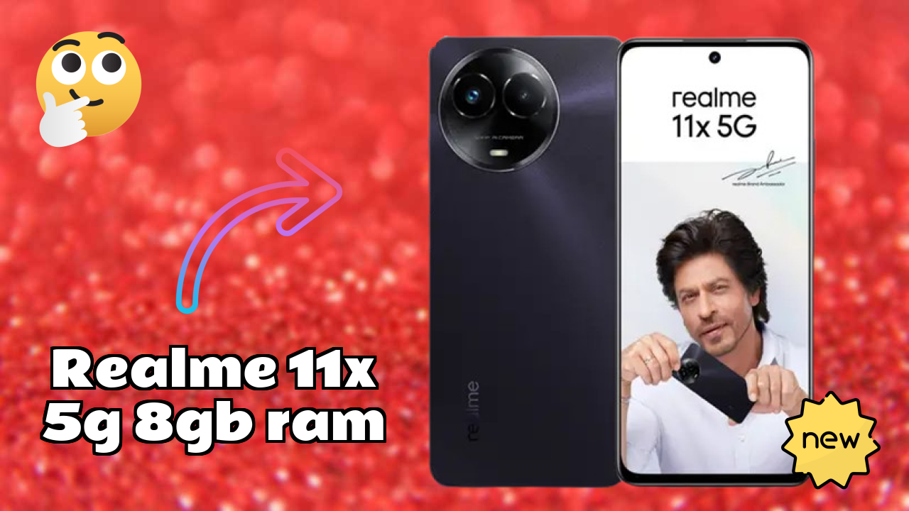 Realme 11x 5G 8GB RAM Display Analysis: 6.72 Inches (17.07 Cm) Screen