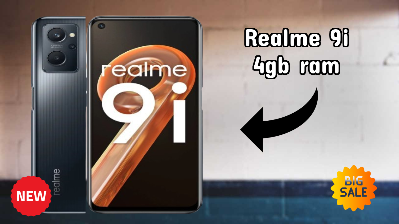 Realme 9i 4GB RAM Price Alert: Dropped to ₹9,490 Today!