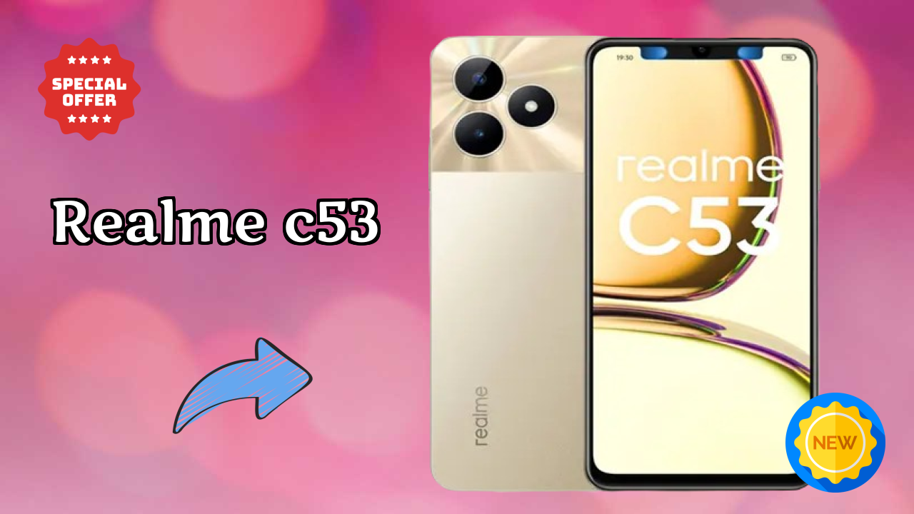 Realme C53 Display Technology: IPS LCD Quality