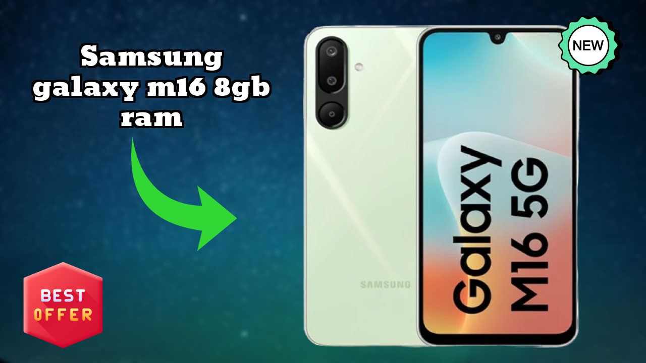 Samsung Galaxy M16 8GB RAM Camera Quality: 50 MP + 5 MP + 2 MP Rear Camera Low Light