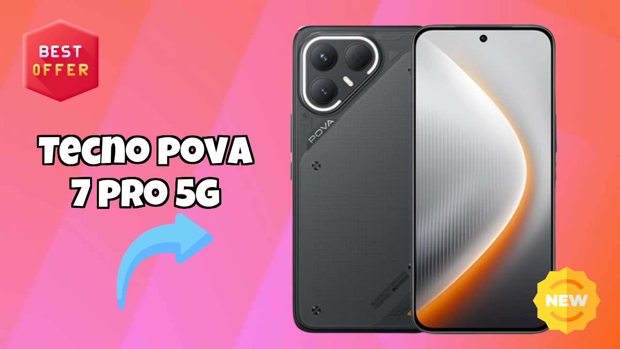 Tecno Pova 7 Pro 5G Battery Life: 6000 MAh How Long Lasts