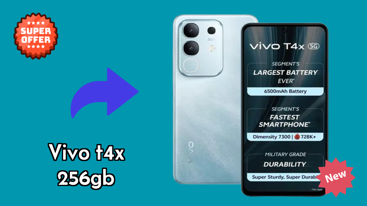 Is Vivo T4X 256GB Leading the Mobile Market in 2026?
