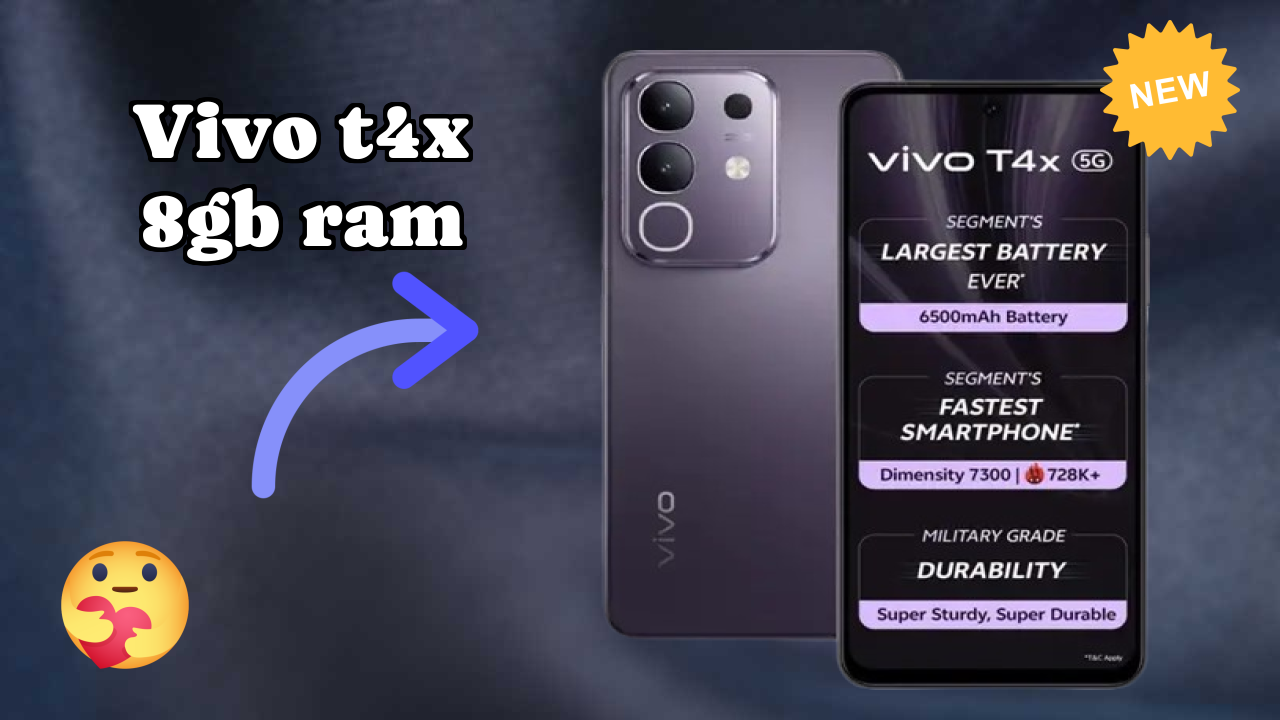 Vivo T4X 8GB RAM at ₹14,499 - Complete Buying Guide