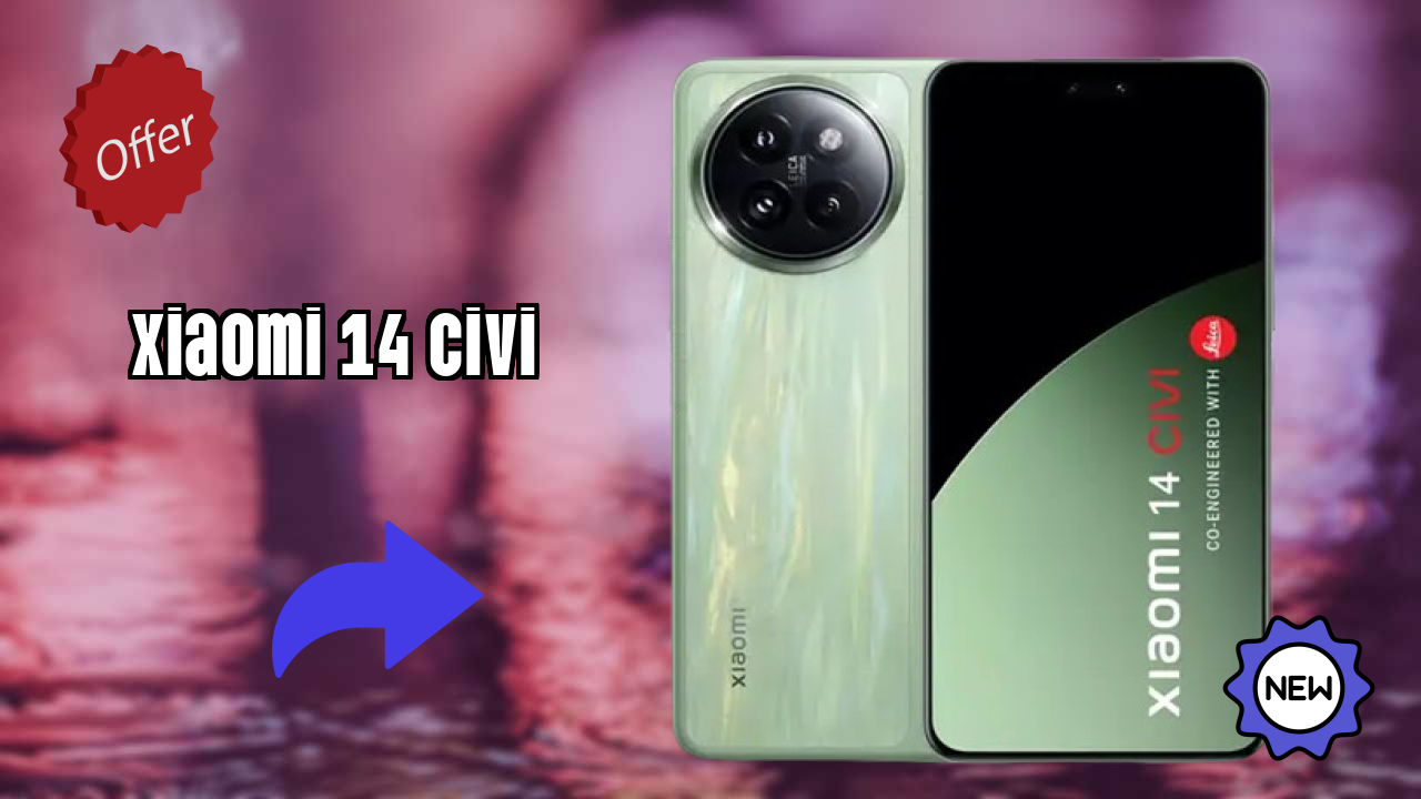 Xiaomi 14 Civi Display Analysis: 6.55 Inches (16.64 Cm) Screen