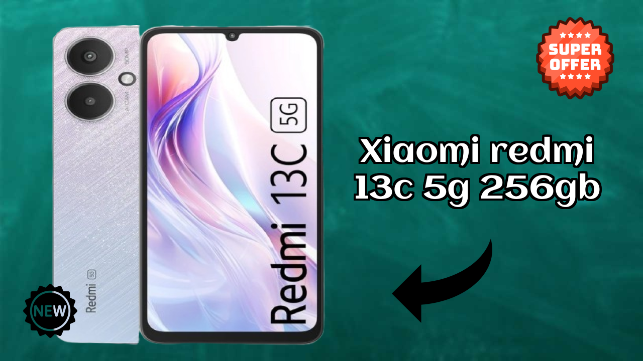 Xiaomi Redmi 13C 5G 256GB Display Technology: IPS LCD Quality